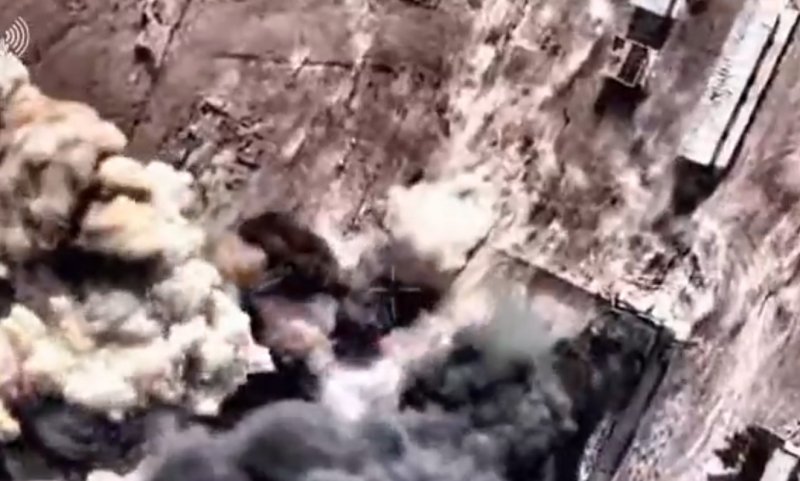بالفيديو: لحظة استهداف إسرائيل مواقع لإطلاق وتخزين الصواريخ الإيرانية