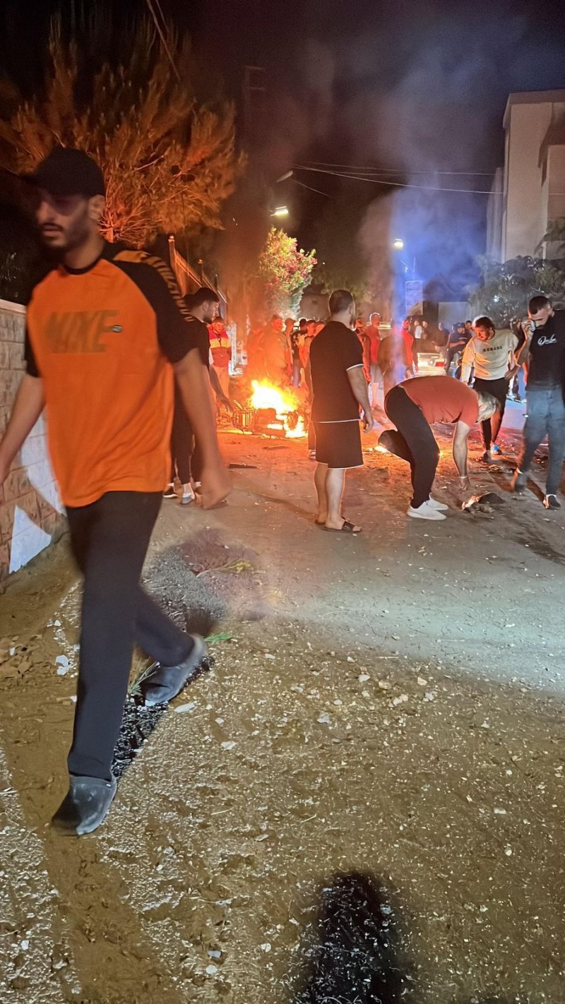 غارة قرب حاجز لـ