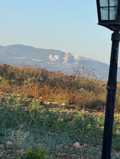 بالفيديو والصور: غارات على مناطق جنوبًا... وحزام ناري يستهدف برغز 
