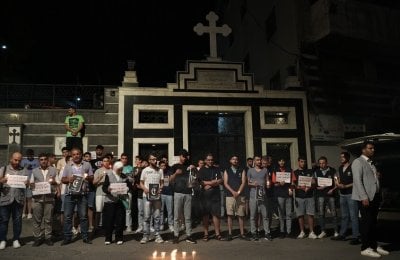 فيديو للانتحاري.. وماكرون يتضامن مع ضحايا كنيسة مار إلياس 