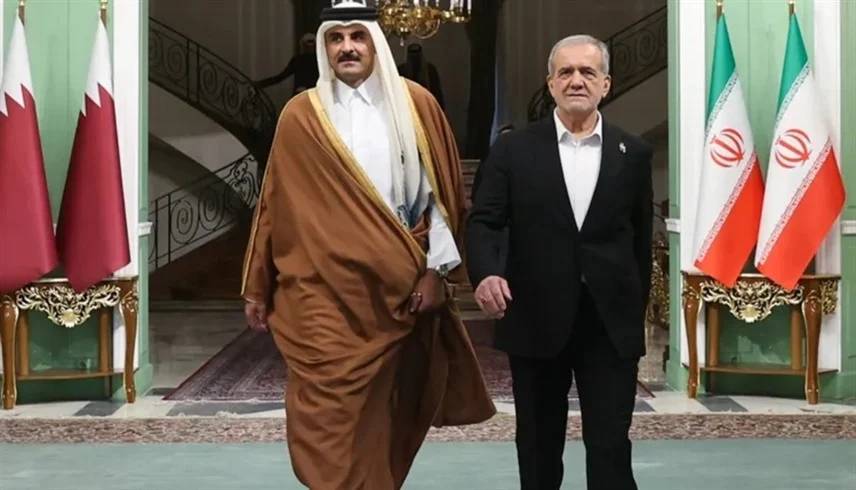"لم تكونوا الهدف"... بزشكيان يتوجه لـ قطر
