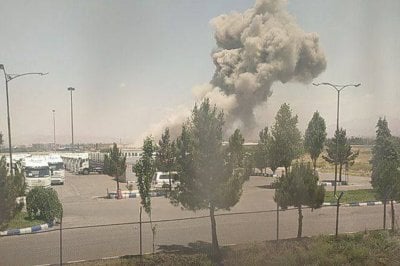 انفجار خزان نيتروجين يهز مصفاة تبريز... ووقوع 8 إصابات
