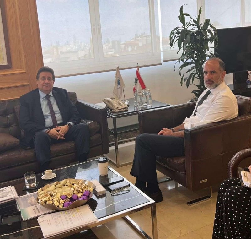 "المتن واجهة لبنان"... كنعان ورسّامني يناقشان استكمال مشاريع بنية تحتية في المتن الشمالي 
