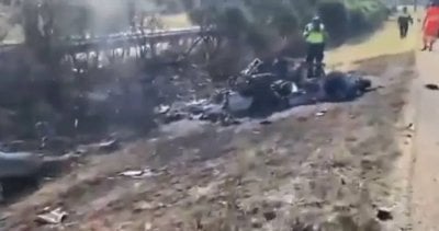 مشاهد من موقع الحادث الذي أدى إلى وفاة ديوغو جوتا وشقيقه(فيديو)

