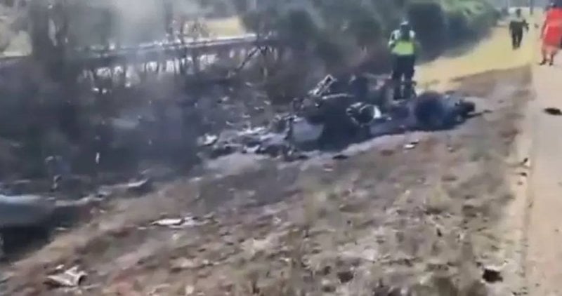 مشاهد من موقع الحادث الذي أدى إلى وفاة ديوغو جوتا وشقيقه(فيديو)

