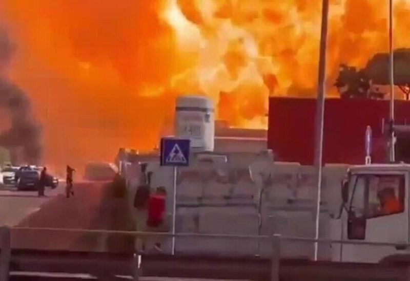 9 إصابات بانفجار في محطة وقود شرق روما
