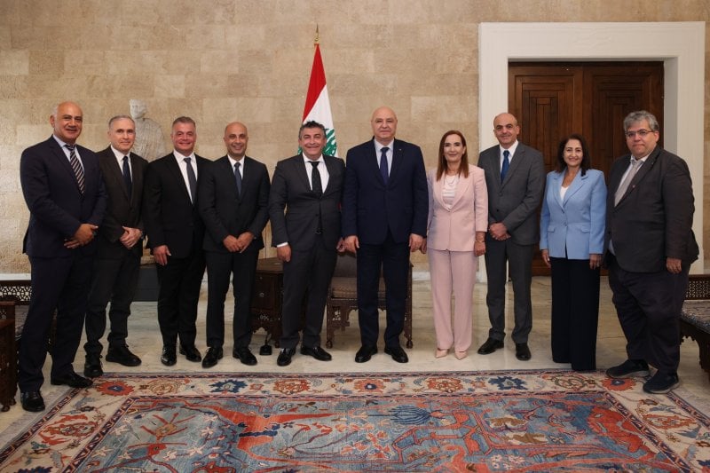 عون يؤكد أهمية القطاع الصحي في لبنان خلال لقاء وفد (AlMA)

