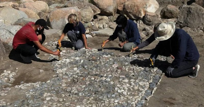اكتشاف أثري في ماردين... فسيفساء رومانية تحت أنقاض دارا القديمة

