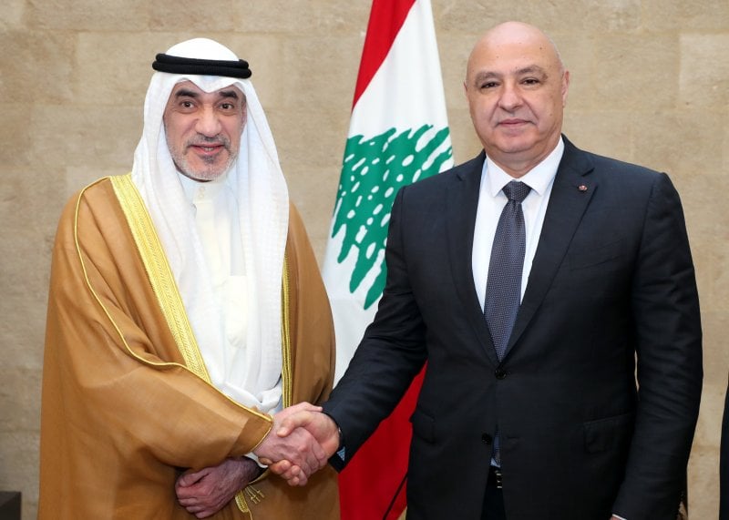 من بعبدا... الكويت تجدّد دعمها للبنان "في كل الظروف"
