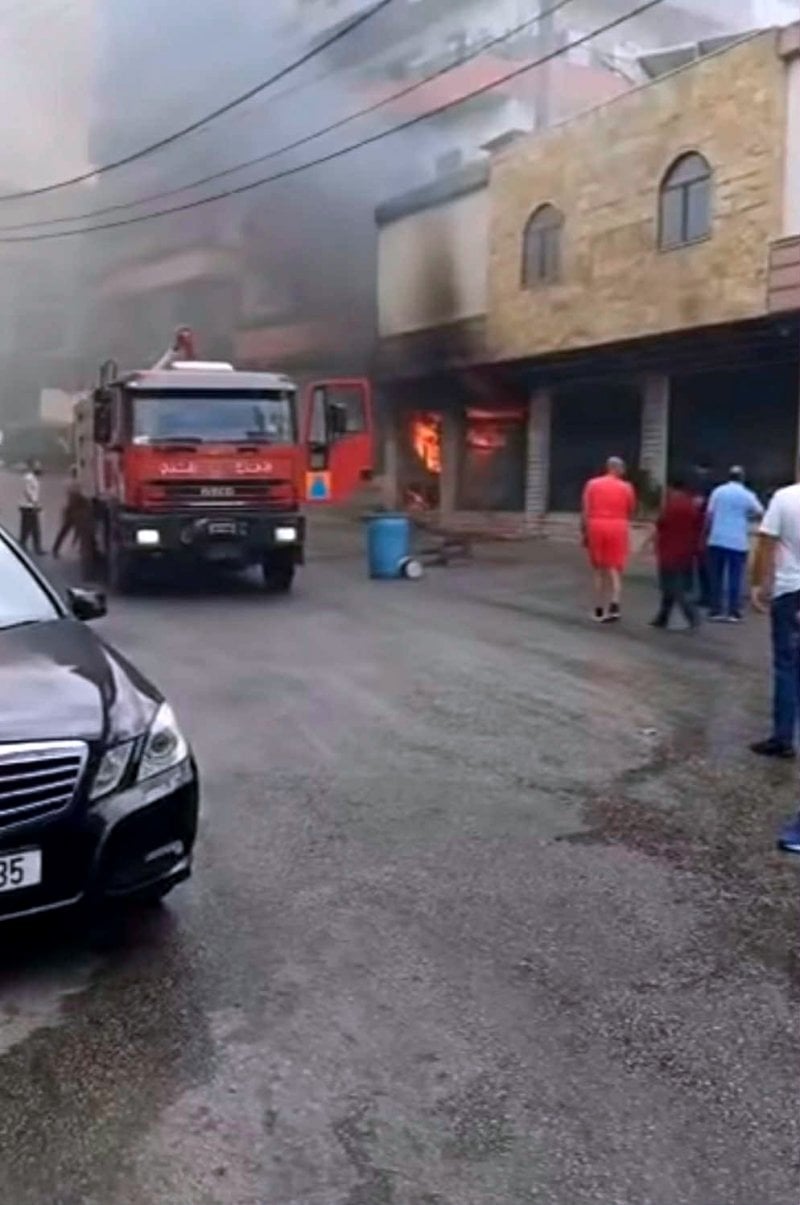 الضنية تنجو من كارثة... حريق كبير في "القصر" يثير الذعر! 

