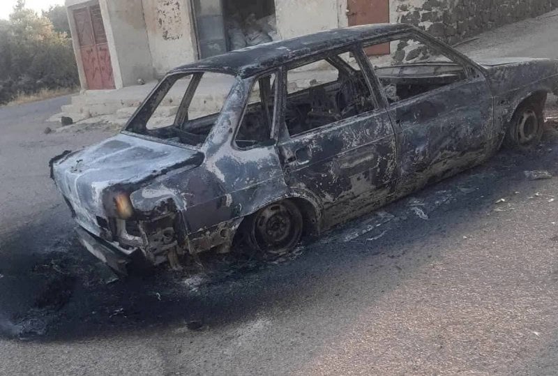 منازلٌ أُحرقت بالكامل.... هكذا يبدو المشهد في السويداء بعد انسحاب القوات الحكومية  