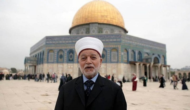 عقب استنكاره الوضع في غزة... اعتقال مفتي القدس من الأقصى
