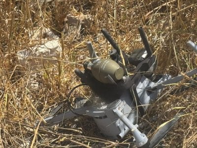 بالصورة: سقوط محلقة في ميس الجبل... و