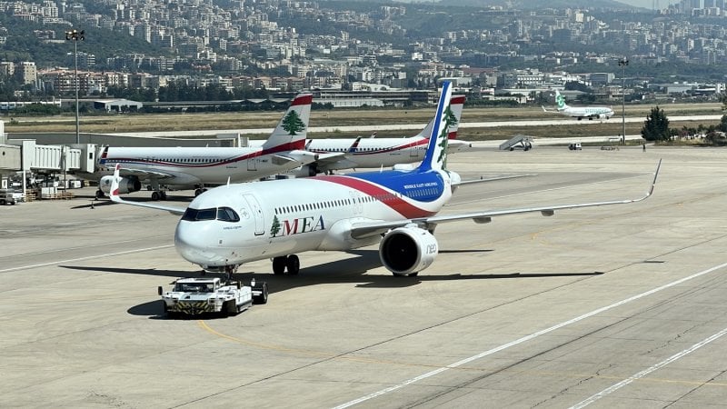 "الشرق الأوسط" يعدّل جدول رحلاته بين 2 و7 آب
