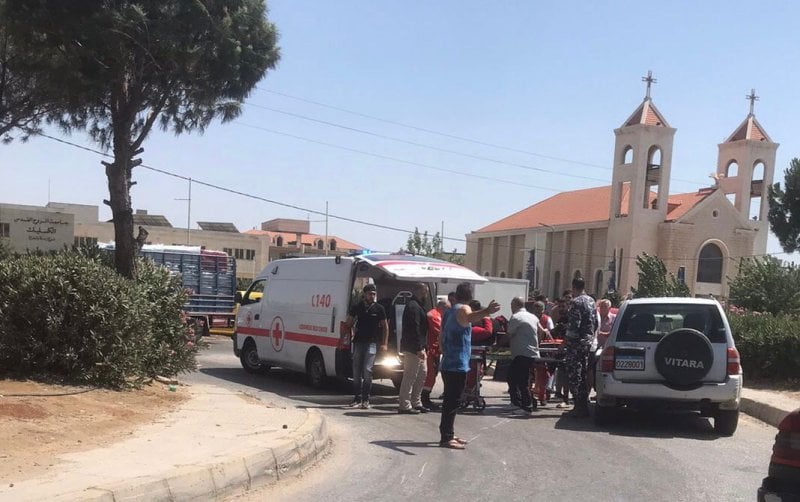 على اوتستراد زحلة بعلبك... جرحى في حادث سير مؤسف