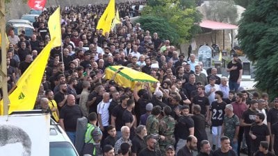 بالصور: حزب الله يشيع شهداء الاعتداءات على الجنوب والبقاع