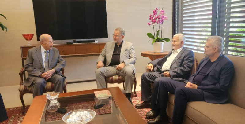 حزب الله بعد لقاء عون: انسحاب إسرائيل ووقف الأعمال العدائية 
