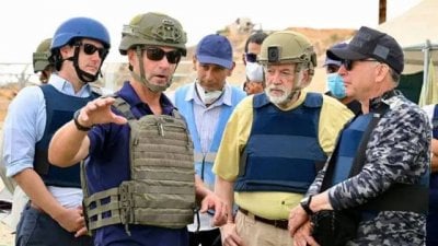هاكابي من غزة: الفلسطينيون يطلقون على مبنى اسم 