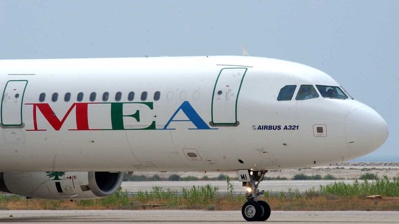 من 8 إلى 11 آب... تعديلٌ في جدول رحلات الـ"MEA"