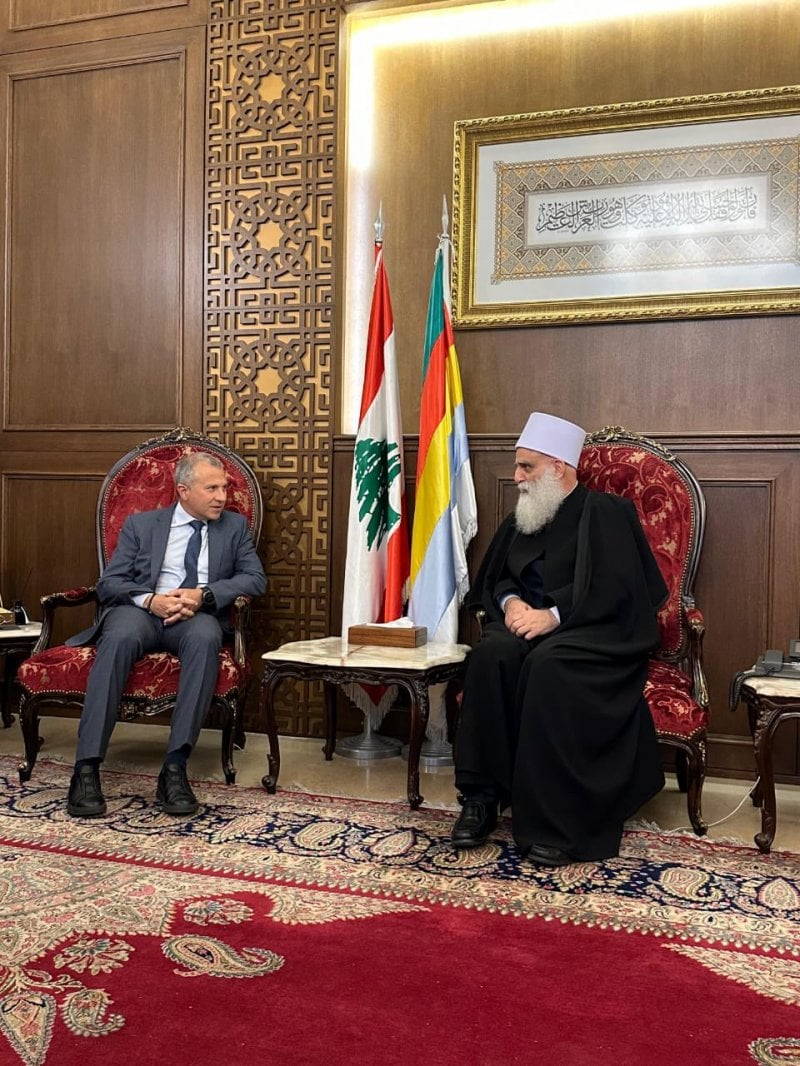 باسيل: "الطائفة الدرزية ركن أساسي في استقرار الوطن"