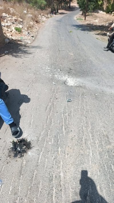 مسيّرة إسرائيلية تستهدف ميفدون بصاروخين