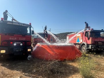 استنفار كامل للدفاع المدني لإخماد حرائق الشمال وجبيل وعاليه
