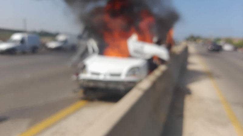 شهيد في استهداف رابيد على اتوستراد الزهراني في انصارية