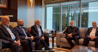 لاريجاني من بيروت: سنبقى إلى جانب الشعب اللبناني في مختلف الظروف