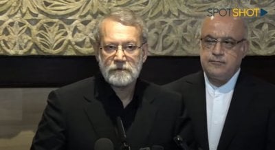 لاريجاني: ندعم قرار اللبنانيين بشأن سلاح حزب الله
