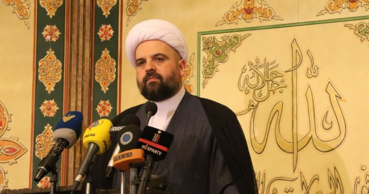  قبلان يهاجم الحكومة: فاشلة وعاجزة وتغرق لبنان في الظلام