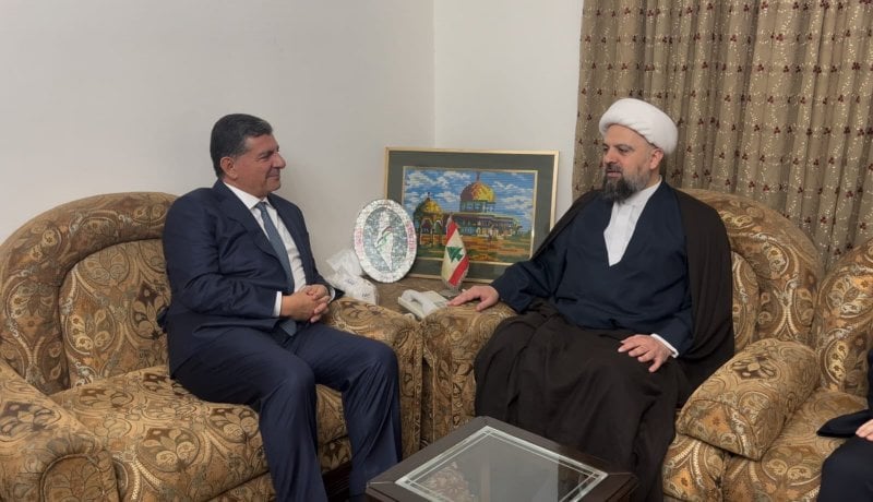 "حوار صريح وبنّاء"... لقاء بين بهاء الحريري وقبلان لبحث التحديات الوطنية في لبنان (صورة)
