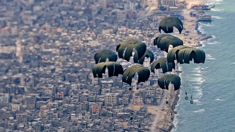 واشنطن: الإسقاط الجوي للمساعدات غير واقعي ولا يلبي الاحتياجات