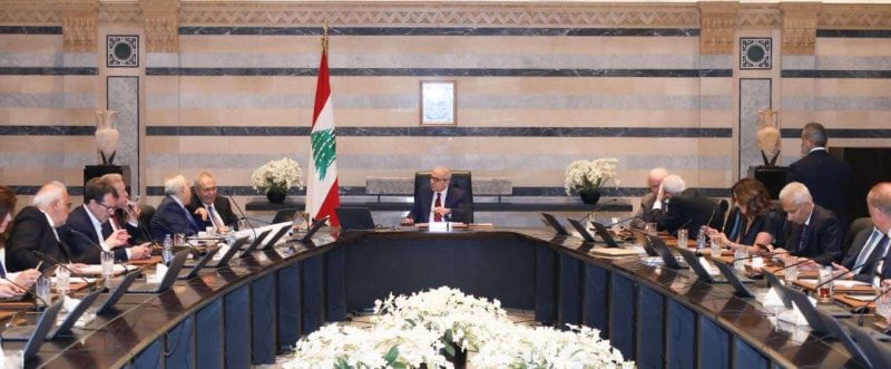 بعد انتهاء الجلسة...اليكم أبرز ما أقرّه مجلس الوزراء