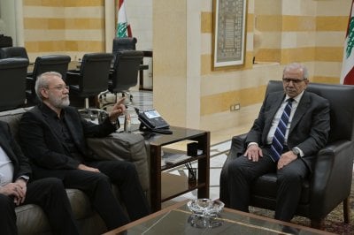 سلام للاريجاني: تصريحات بعض المسؤولين الإيرانيين مرفوضة… والسيادة اللبنانية خط أحمر (صور)