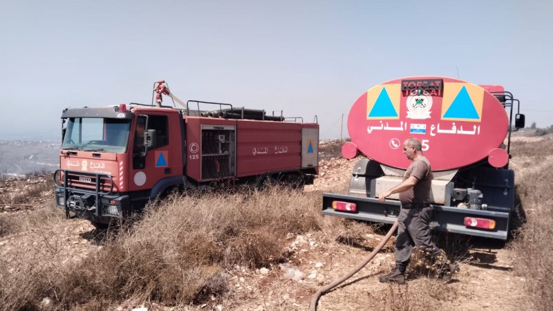 في مواجهة حرائق لبنان... الدفاع المدني يرفع الجهوزية القصوى (فيديو وصور)