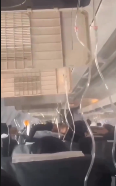 من النجف إلى بيروت… بالفيديو: رحلة تنتهي بذعر وهبوط في بغداد