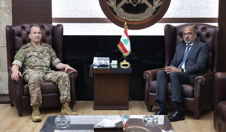 هيكل في اليرزة: تطورات لبنان محور النقاش مع ريزا ومسؤولين محليين