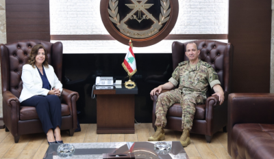 بايراقداريان من اليرزة: قيم الجيش نموذج للشباب اللبناني