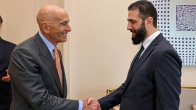 براك يشعل الجدل: الشرع من 