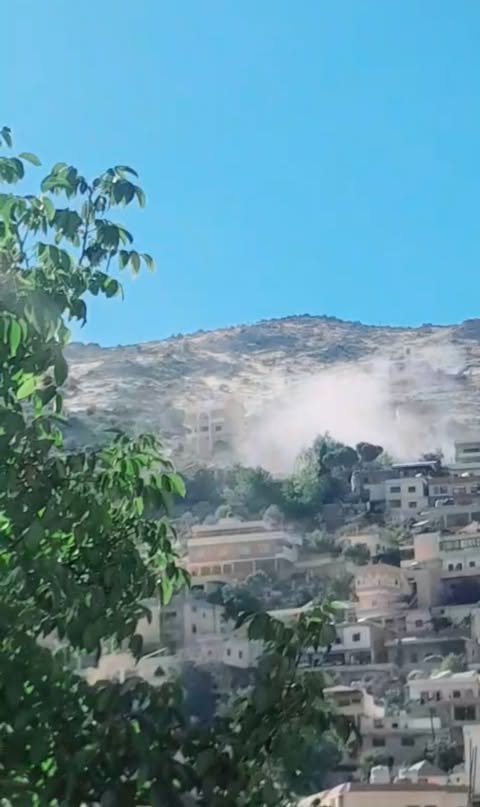 شهيد واصابات جرّاء استهداف اسرائيلي لمنزل في شبعا 