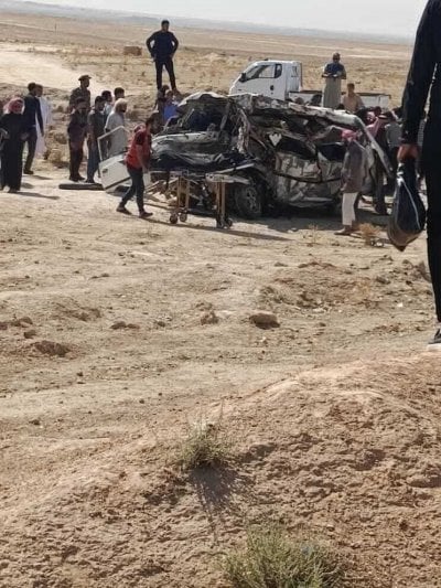 مأساة على طريق الشدادي – الحسكة... 12 قتيلاً وناجٍ وحيد