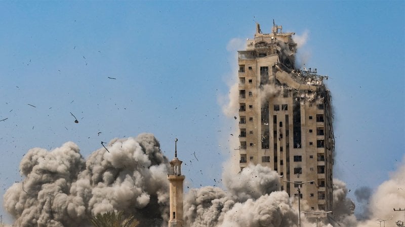 غزة تحت القصف… إسرائيل تستهدف الأبراج السكنية بشكل متواصل