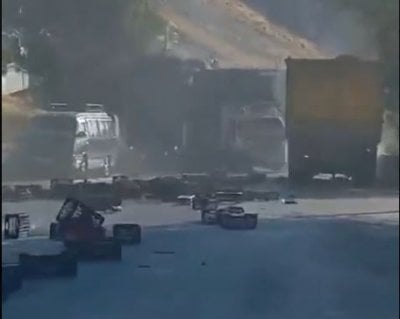 اصطدام مروّع على طريق ضهر البيدر... فيديو يوثّق لحظات مرعبة: 
