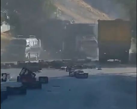 اصطدام مروّع على طريق ضهر البيدر... فيديو يوثّق لحظات مرعبة: "كنّا متنا"