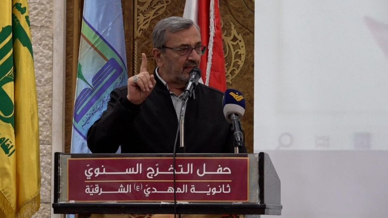لن نسمح بنزعه... عز الدين من الدوير: سلاح المقاومة ضمانة للوطن