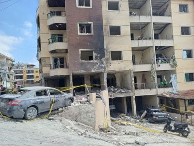 جرحى نساء وأطفال... كابوس الحرب يعود من جديد في النبطية (فيديو وصور)
