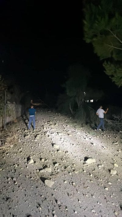 بالفيديو: لحظة وقوع الغارة على برج قلاويه