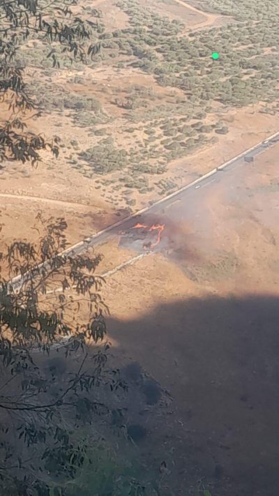 شهيد باستهداف مسيّرة إسرائيلية سيارة 