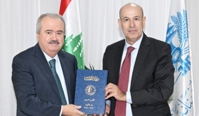 جابر يتسلم تقرير ديوان المحاسبة للأعوام 2020 - 2024 (صورة)
