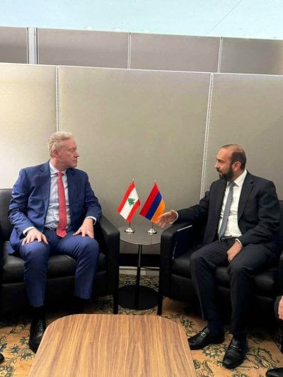 تأكيد دعم لبنان... رجي يجري لقاءات ثنائية مع وزراء خارجية أرمينيا وإيرلندا وقبرص في نيويورك